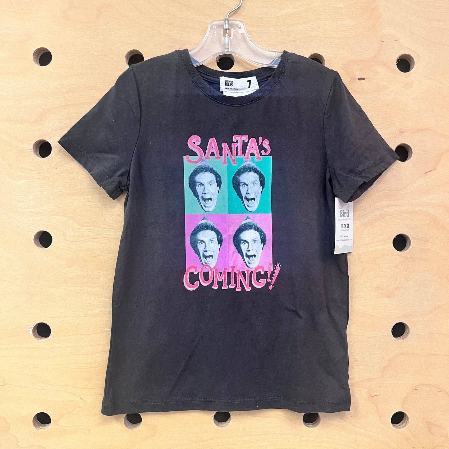 Santa's Coming Elf Tee