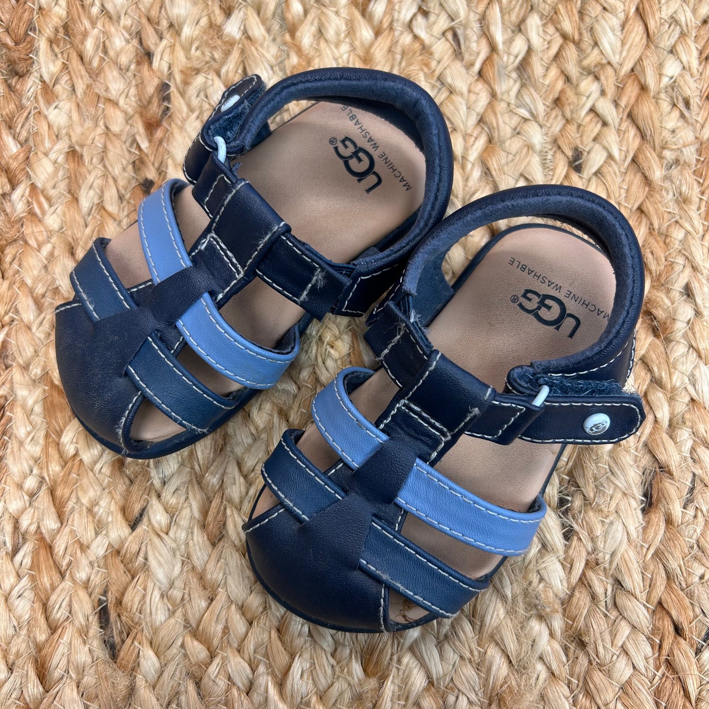 Blue Fisherman Sandals