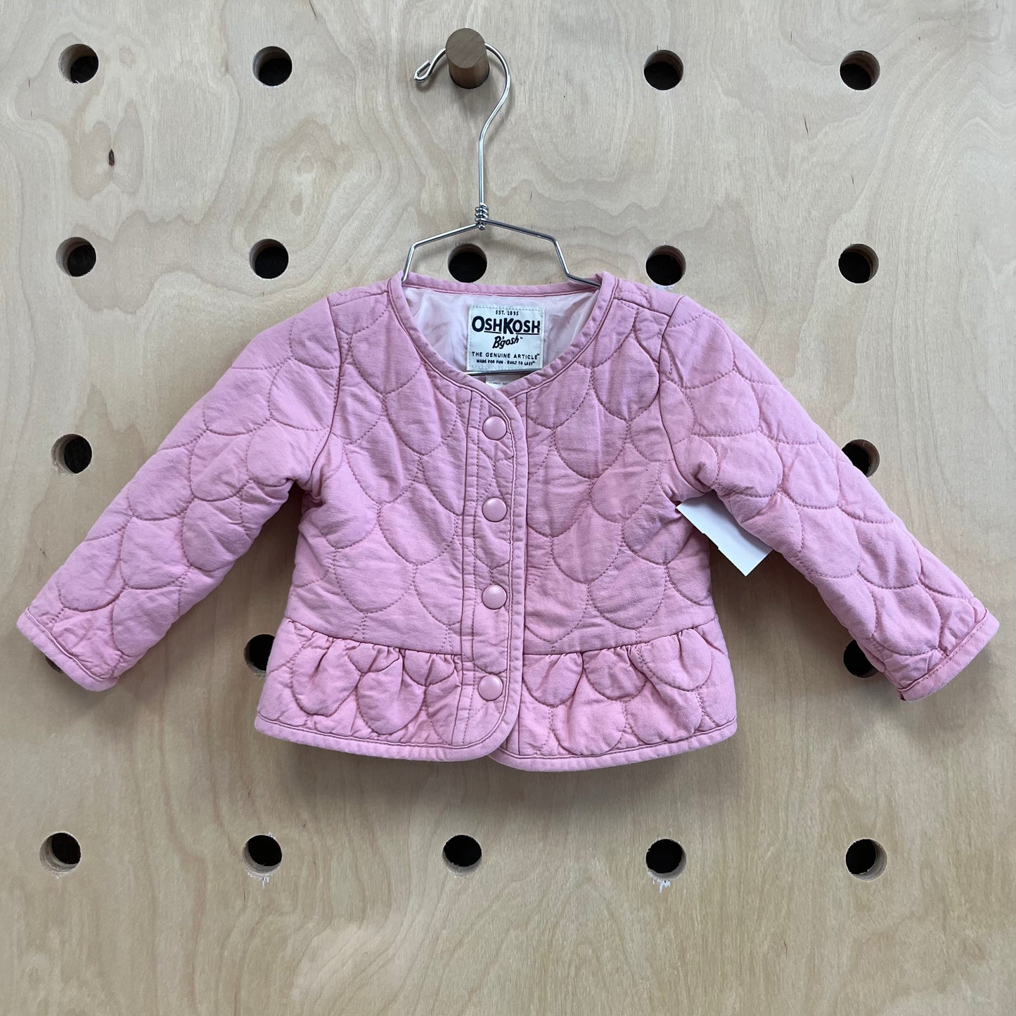 Pink Quilted Jacket