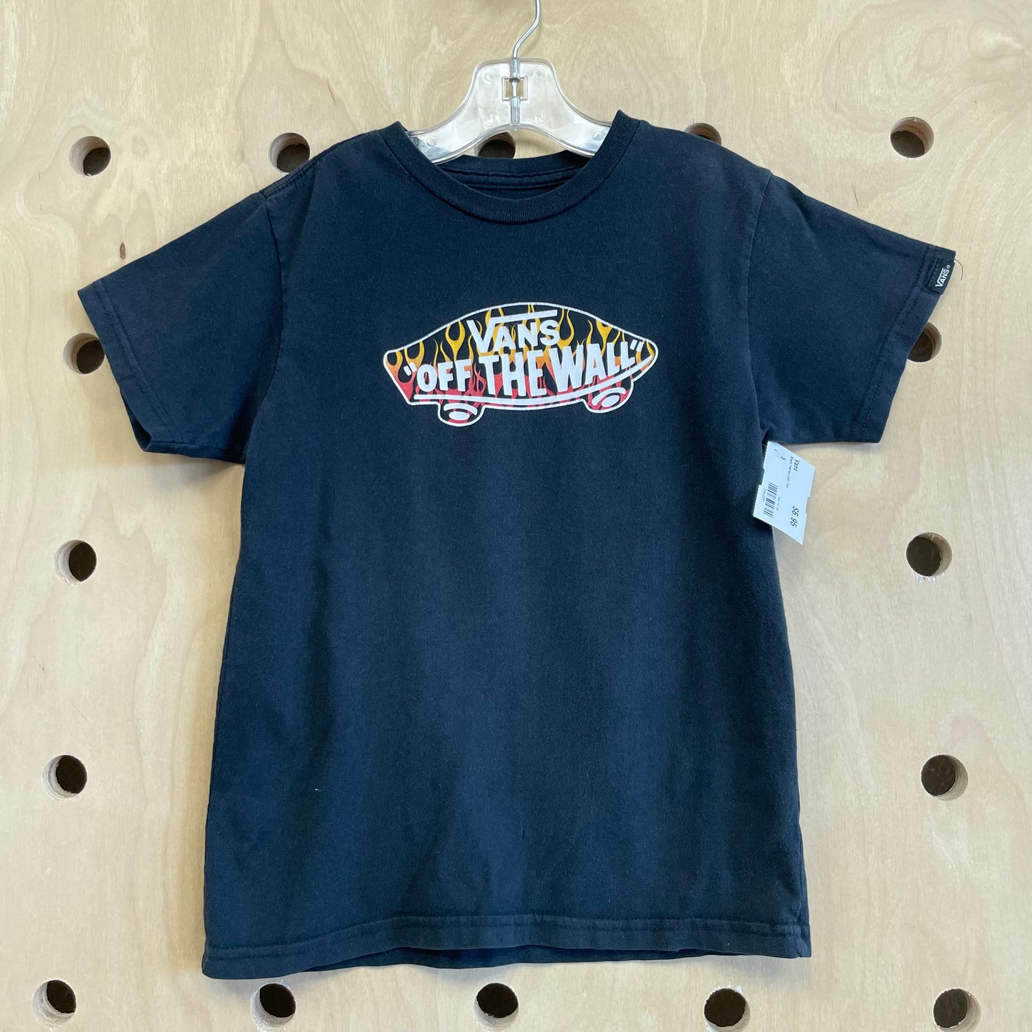 Black Flames Logo Tee