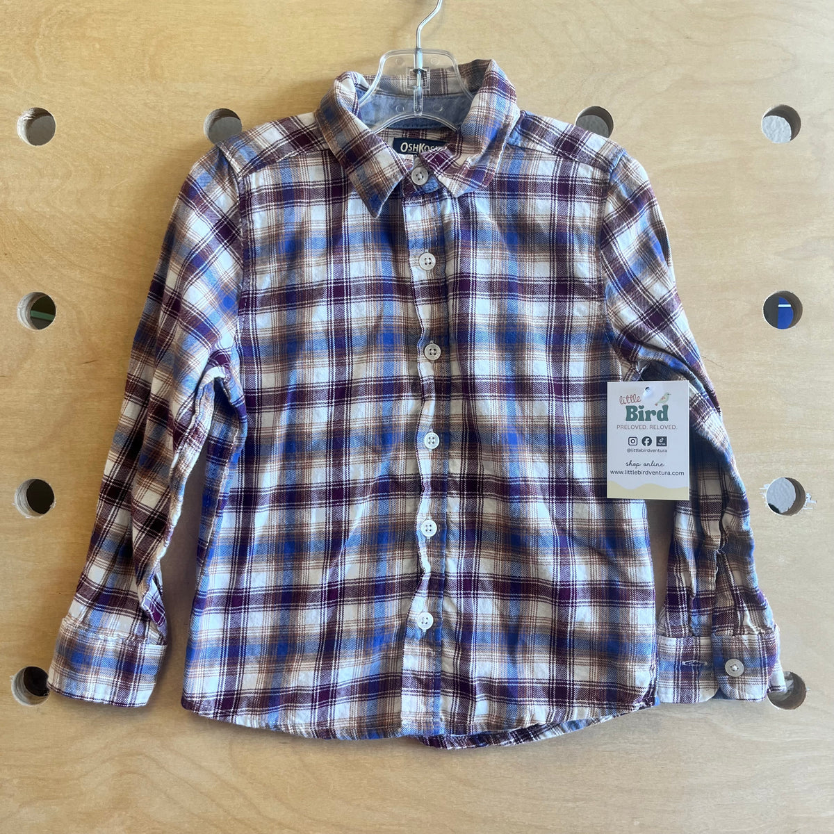 Plum Plaid Flannel