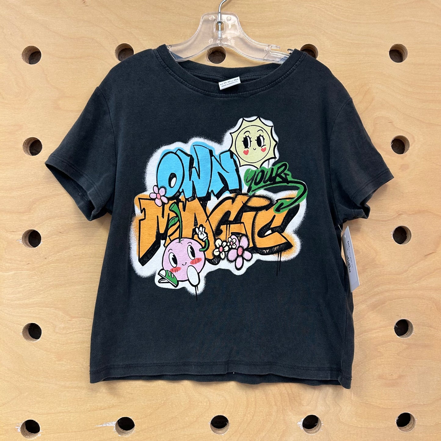 Grey 'Own Your Magic' Tee