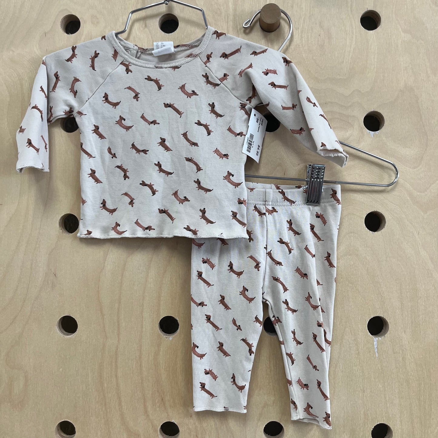 Beige Dog Pajamas