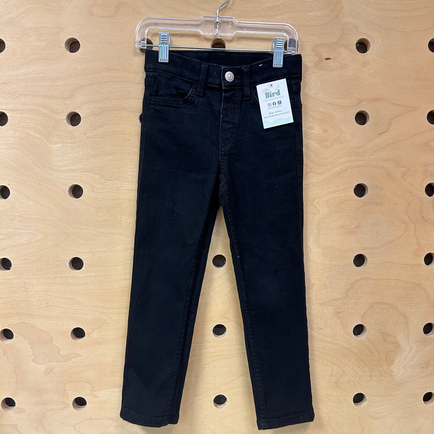 Black Slim Fit Pants