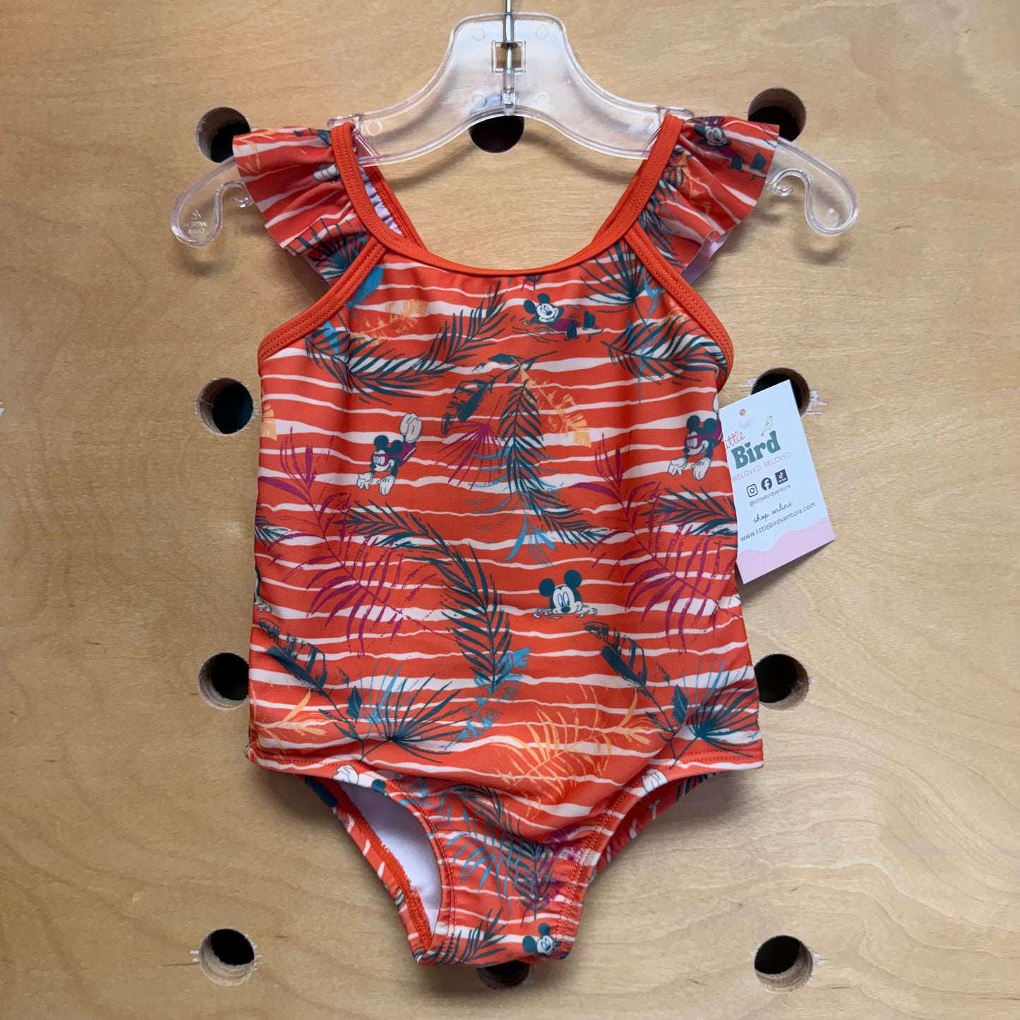 Orange Mickey Mouse Swimsuit
