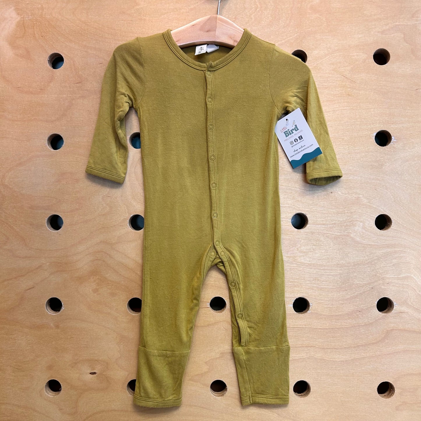 Lemongrass Bamboo Snap Romper
