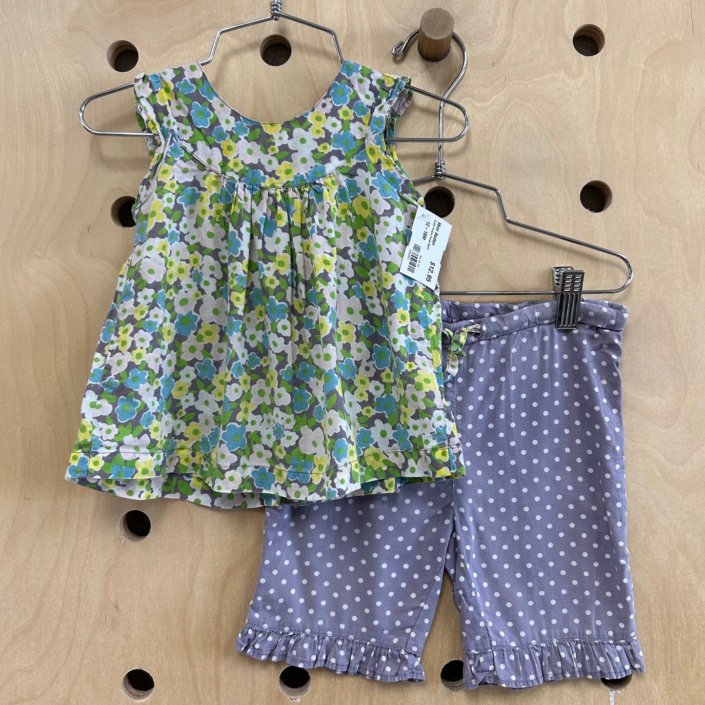 Dusty Purple Floral Outfit