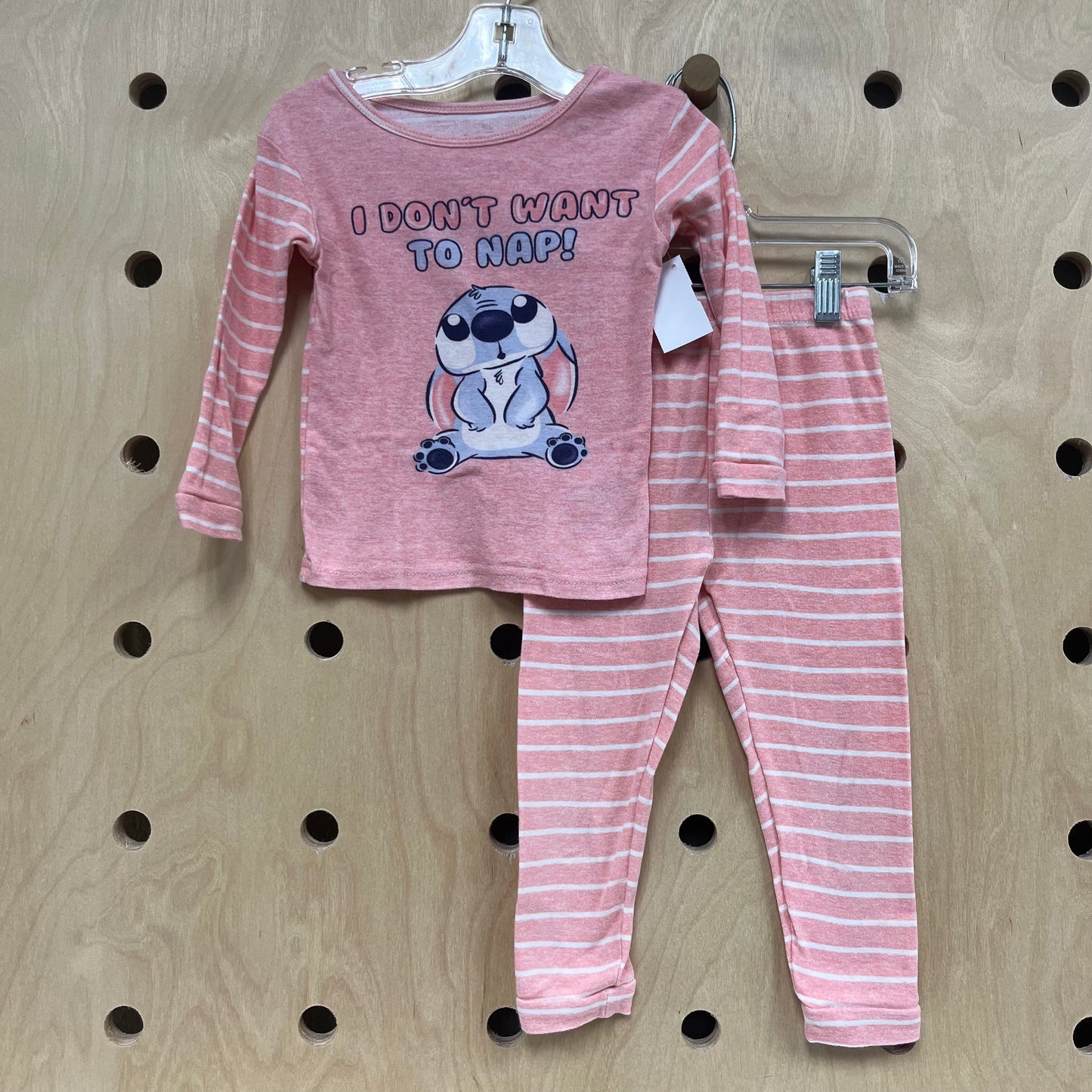 I Don't Want to Nap Stitch Pajamas
