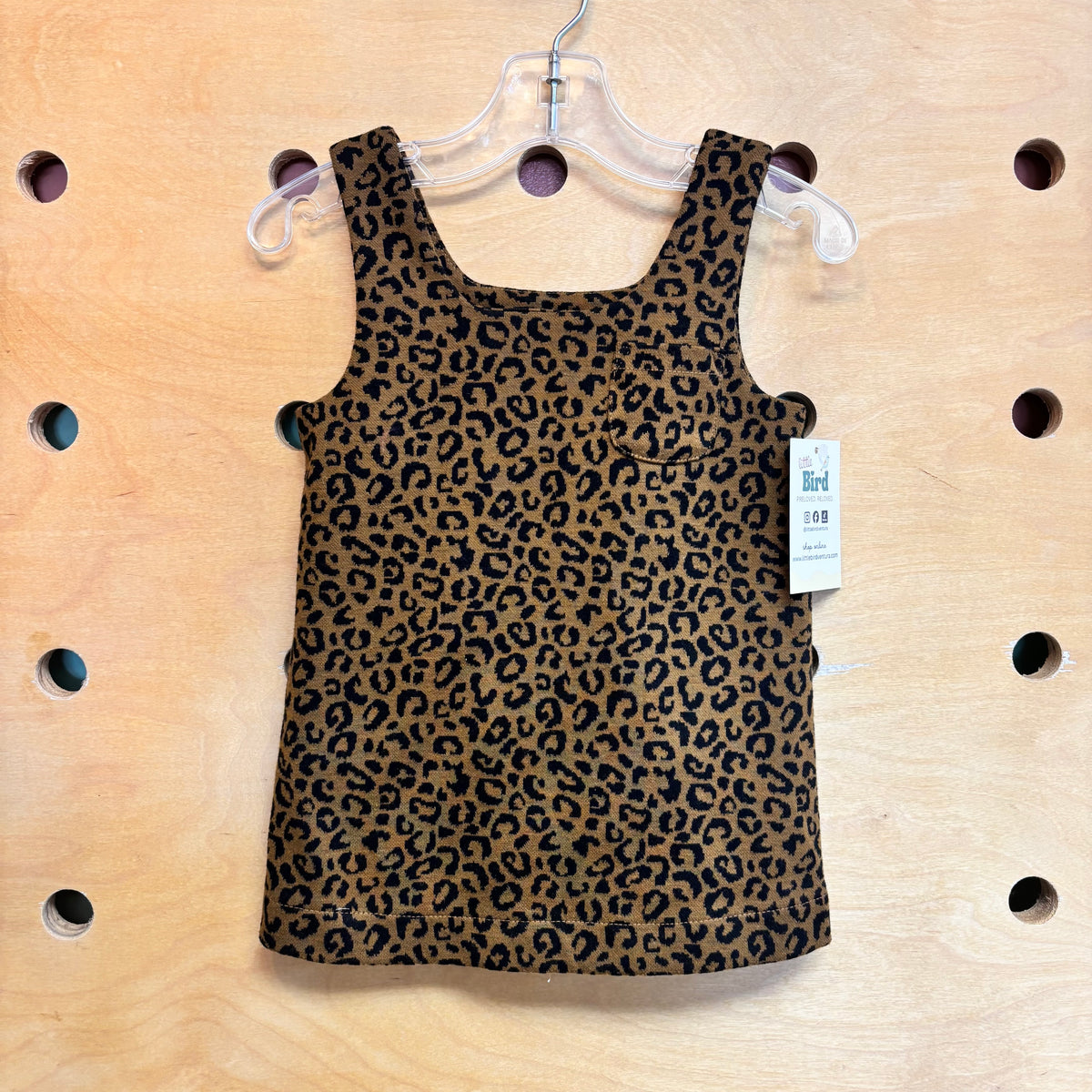 Brown/Black Animal Print Dress