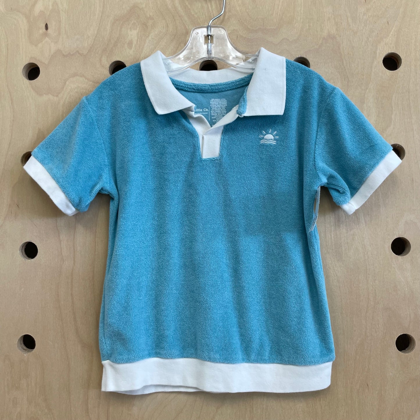 Blue Terry Polo