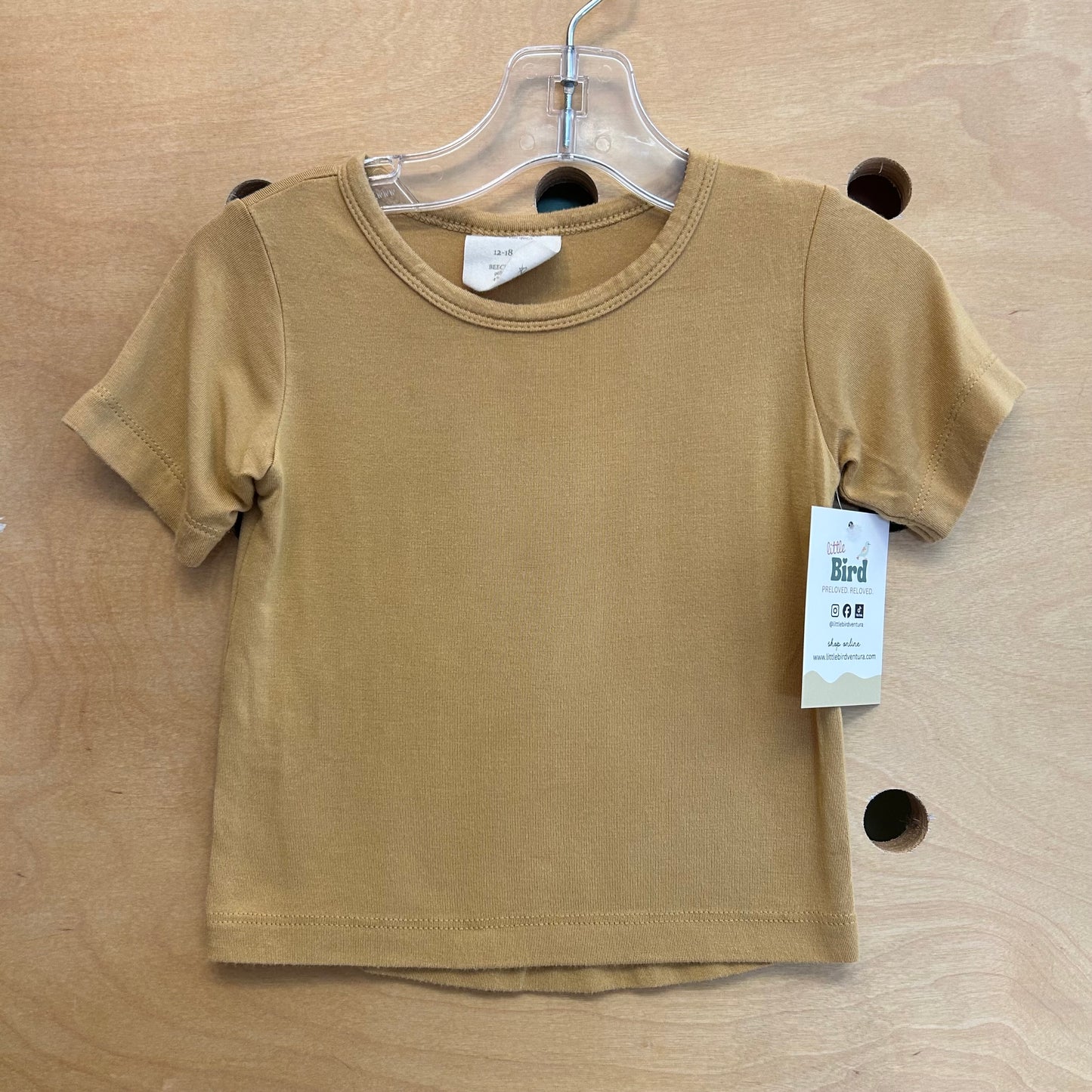 Camel Modal Blend Tee