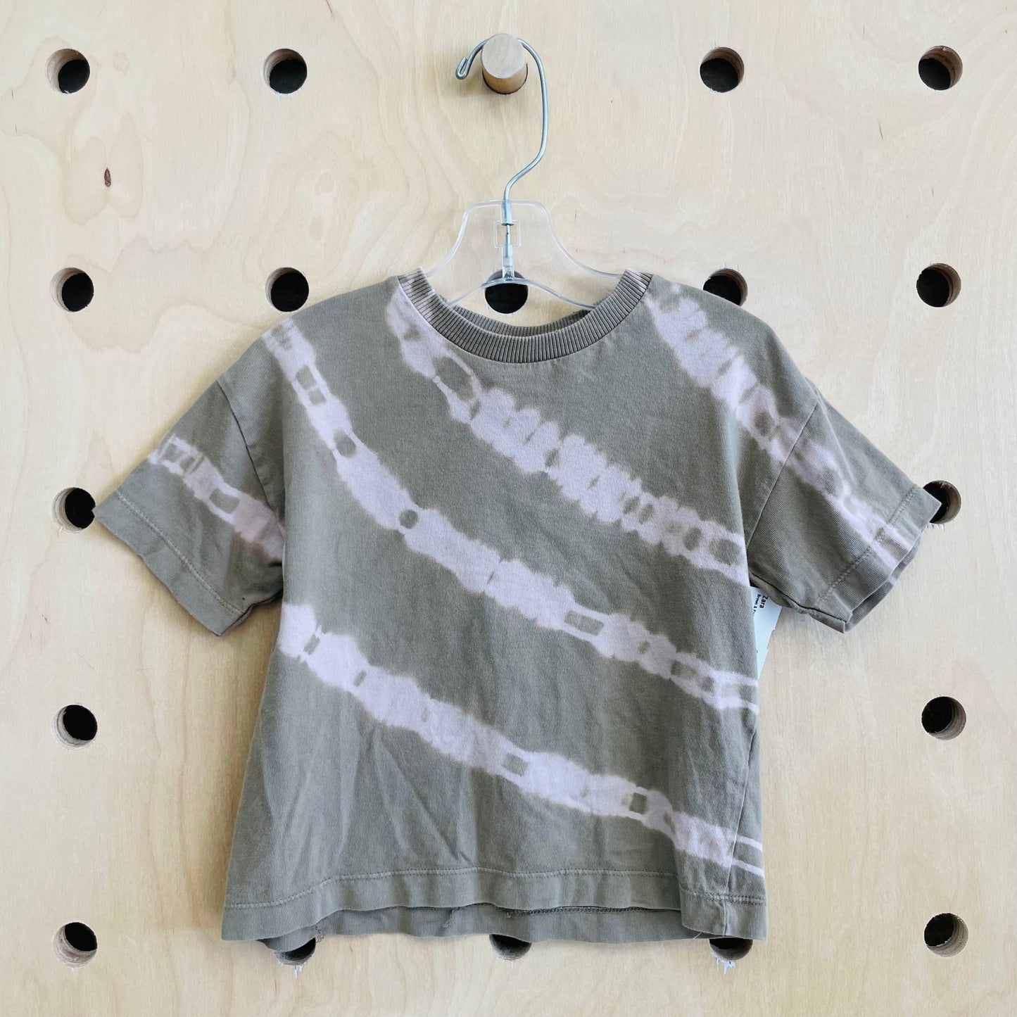 Brown & Pink Tie Dye Shirt