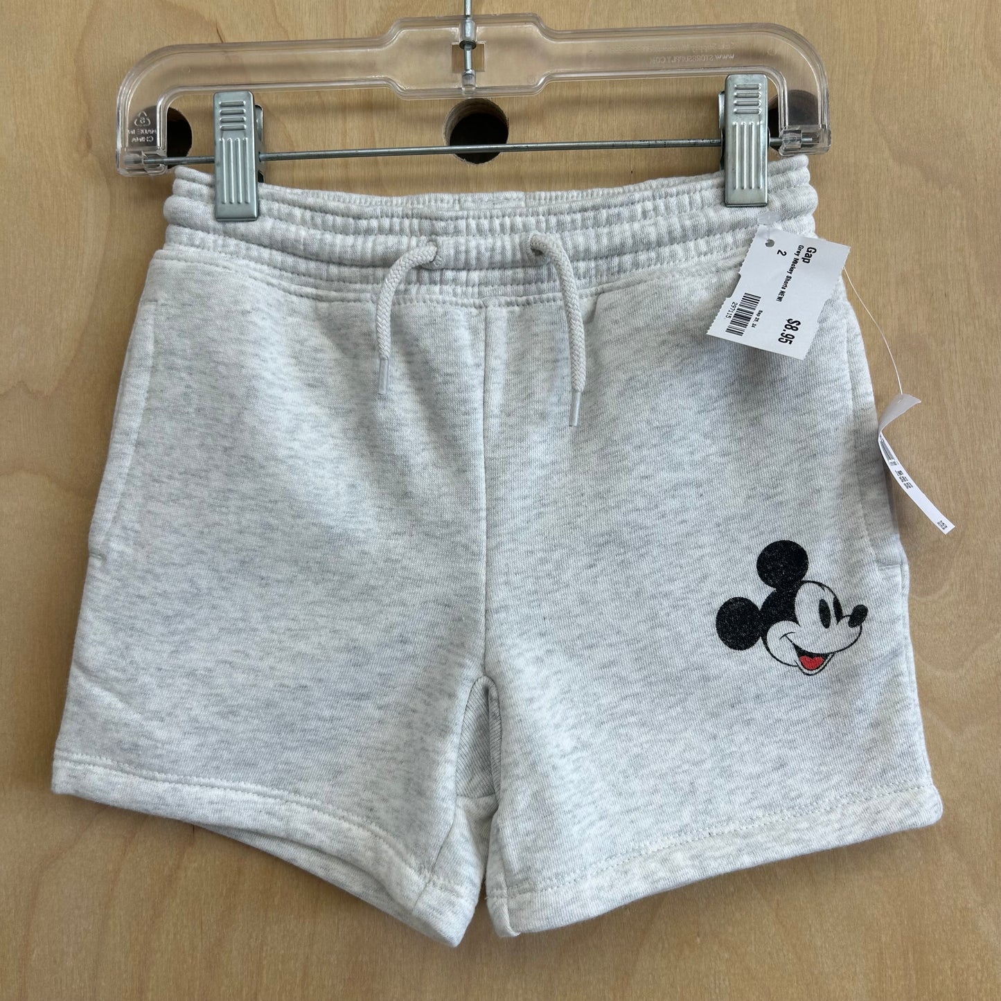 Grey Mickey Shorts NEW!