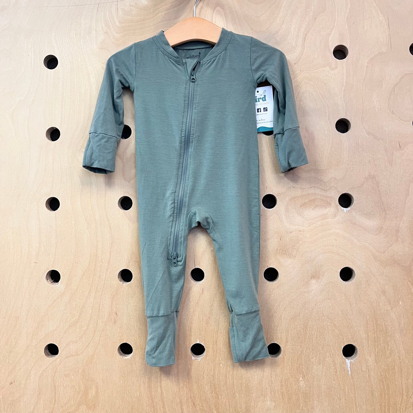 Green Bamboo Zippy