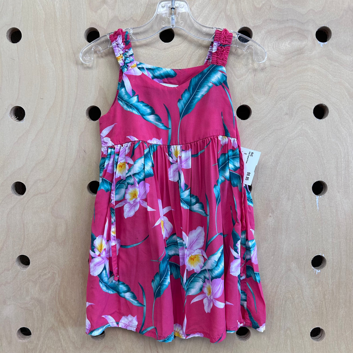 Pink Tropical Dress