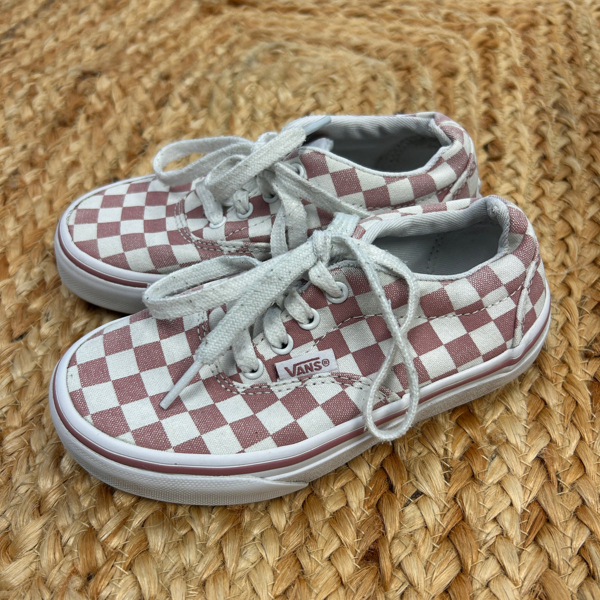 Pink/White Lowtop Sneakers