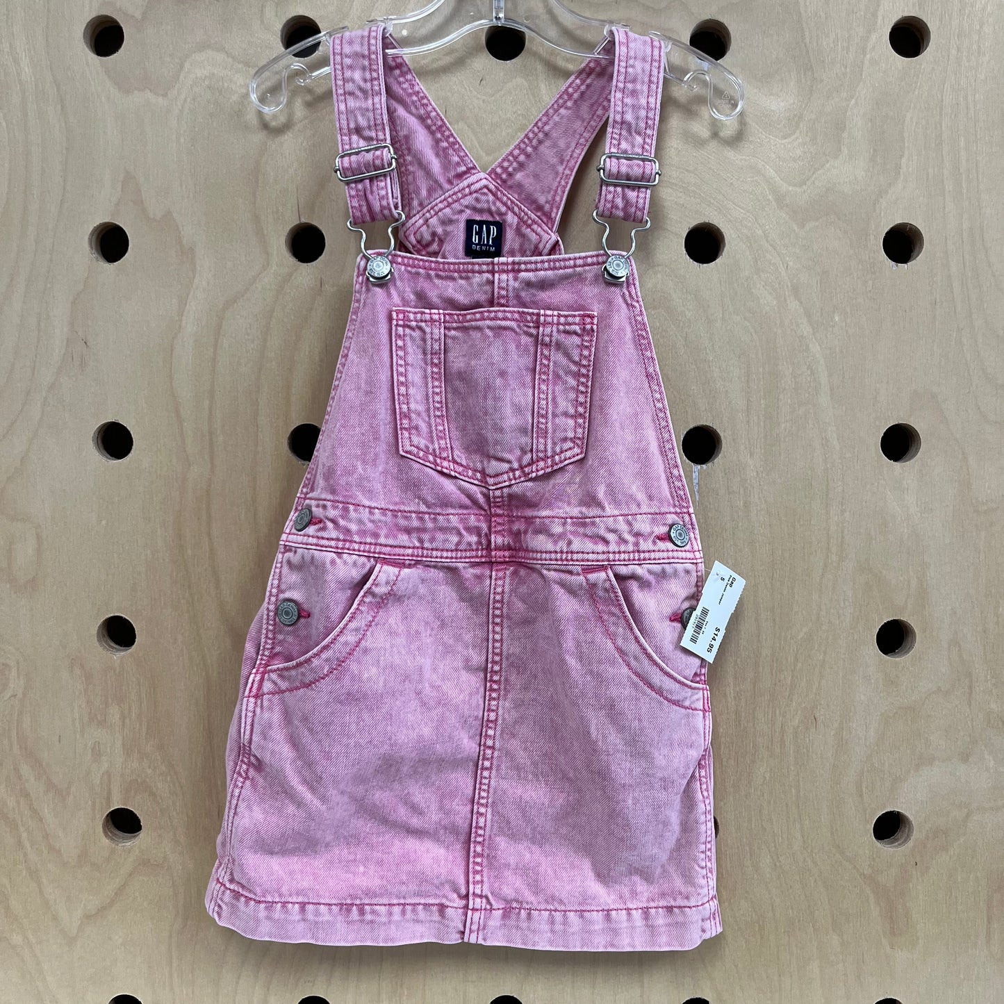 Pink Denim Jumper