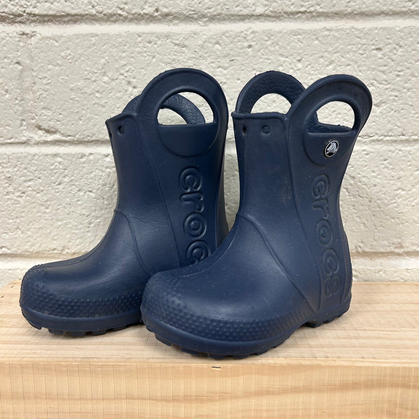 Blue Handle It Rain Boots