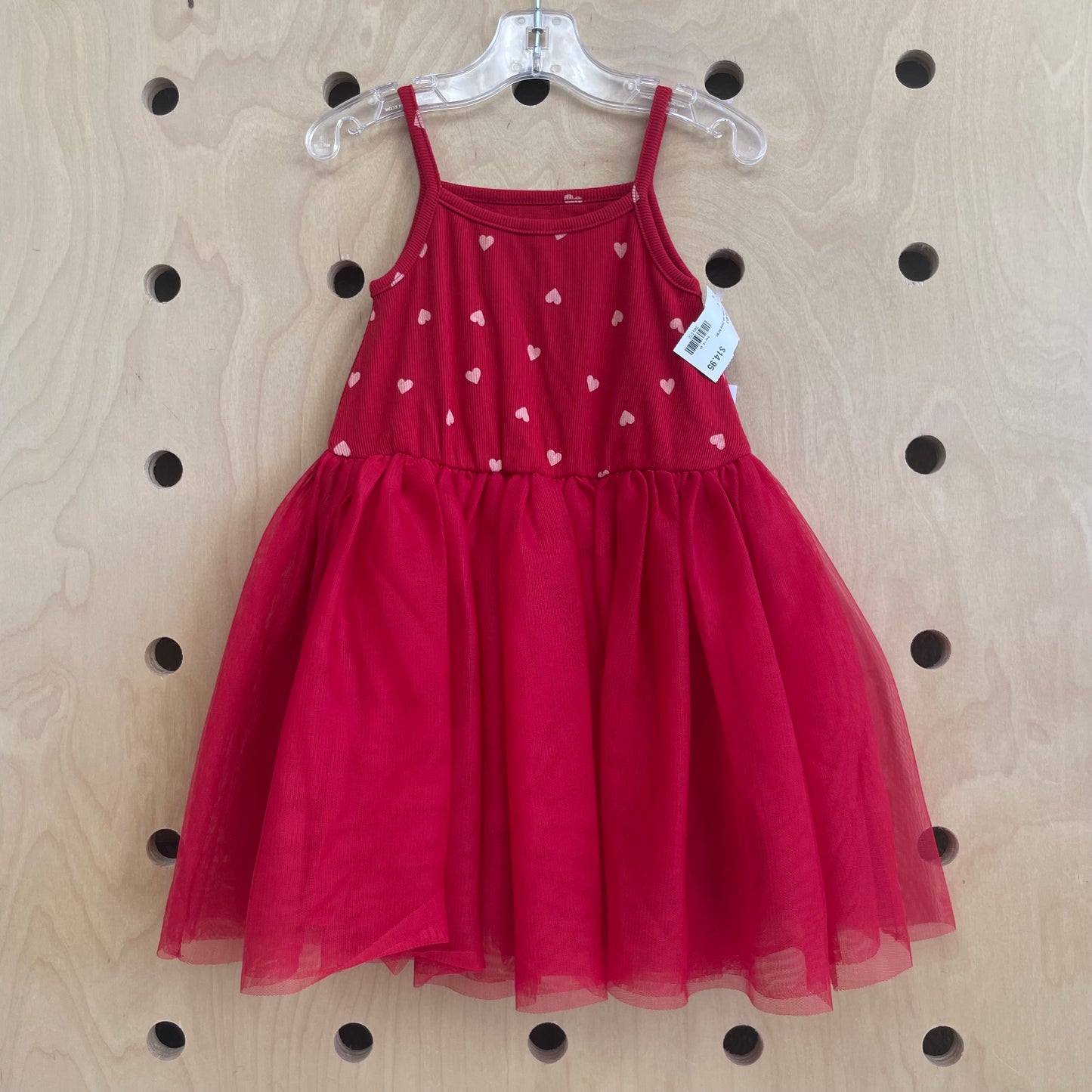 Red Hearts Tulle Dress NEW!