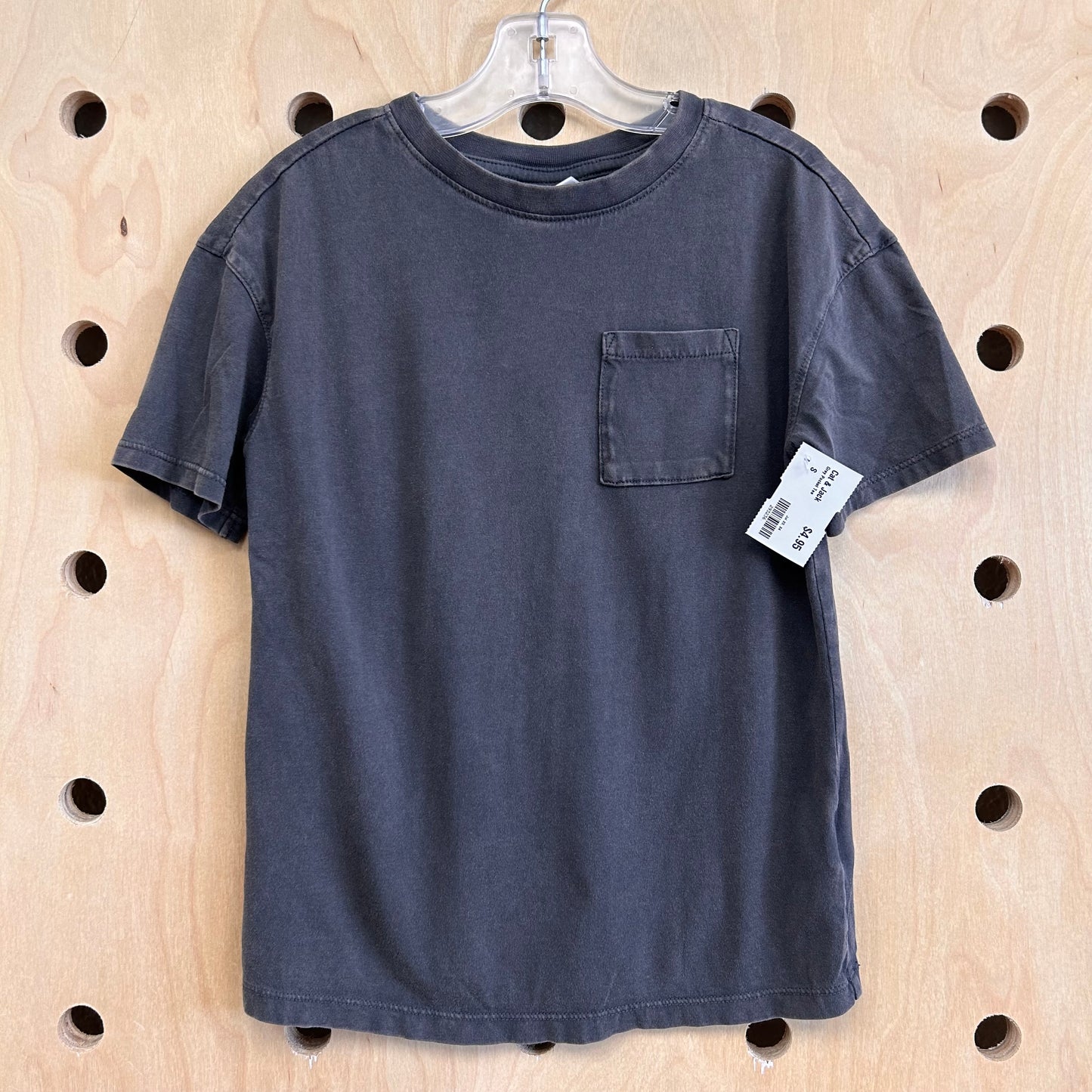 Grey Pocket Tee