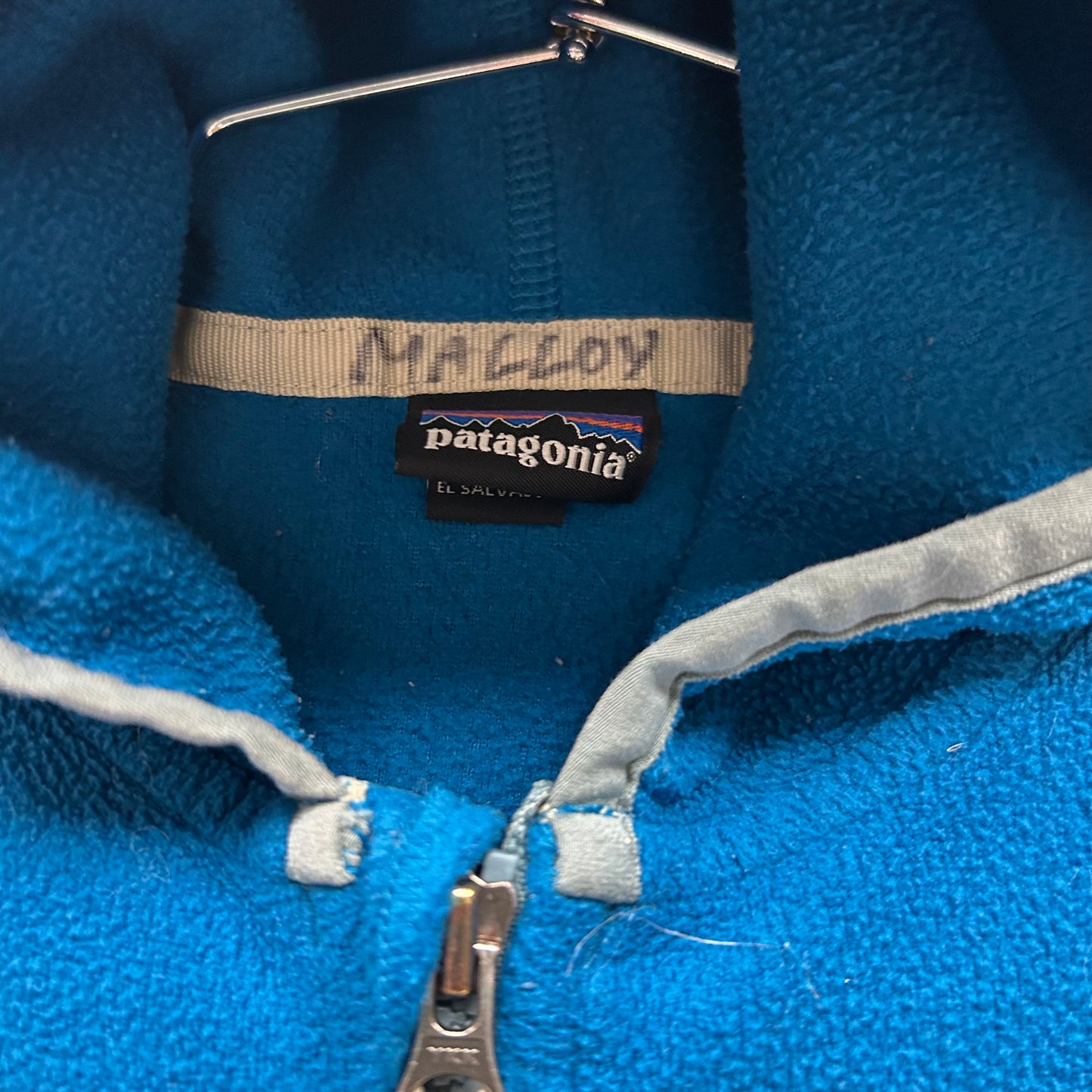 Micro D Snap T Jacket Blue