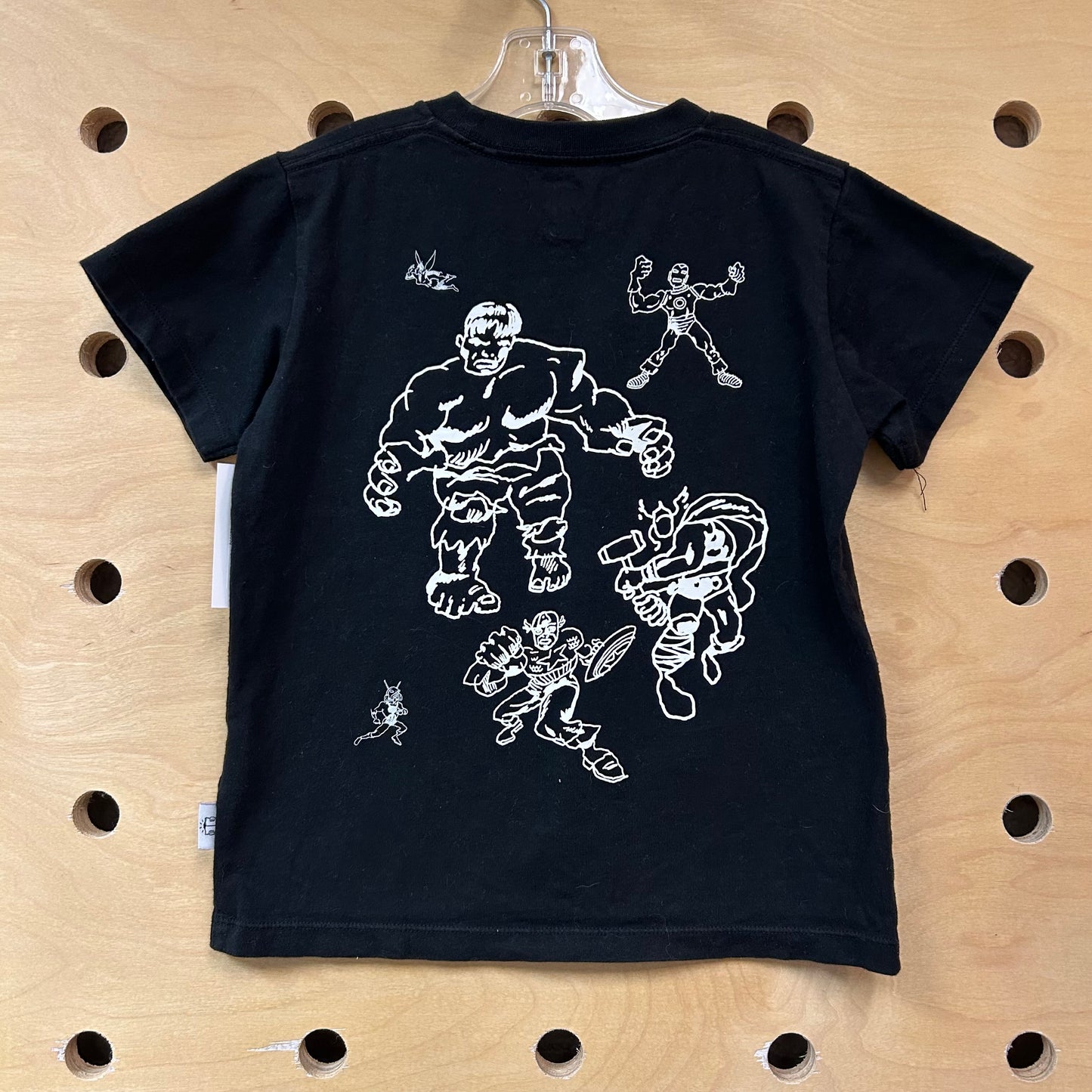 Black 'The Avengers' Tee