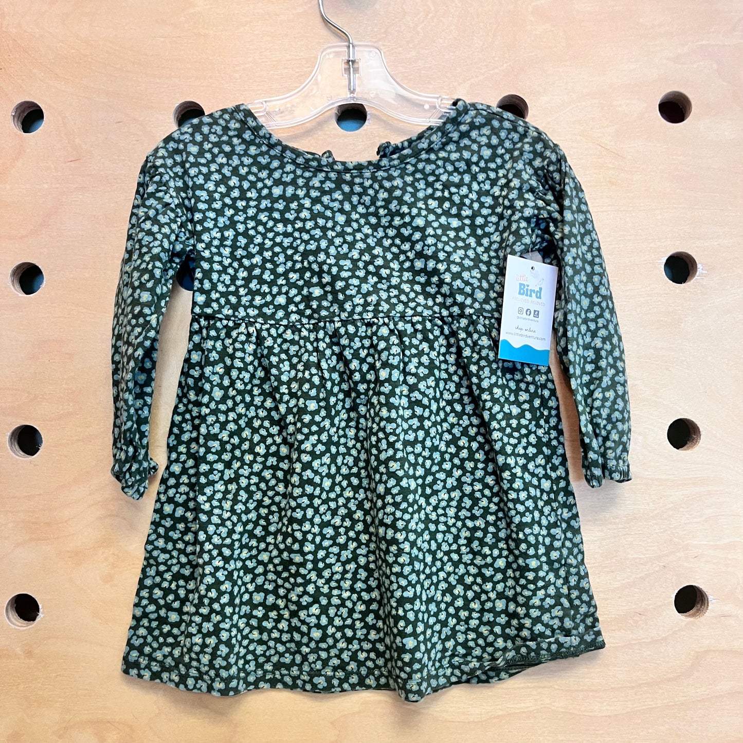 Green Floral Dress