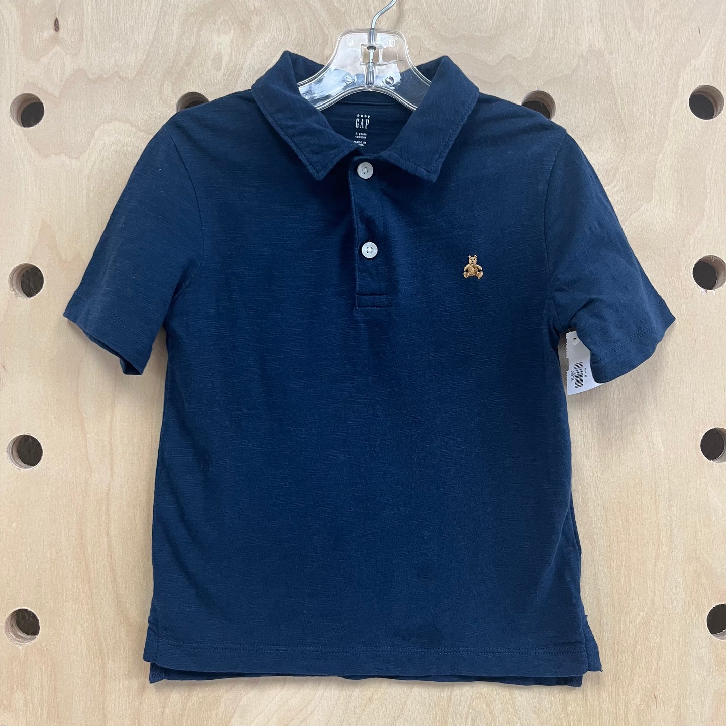 Blue Short Sleeve Polo