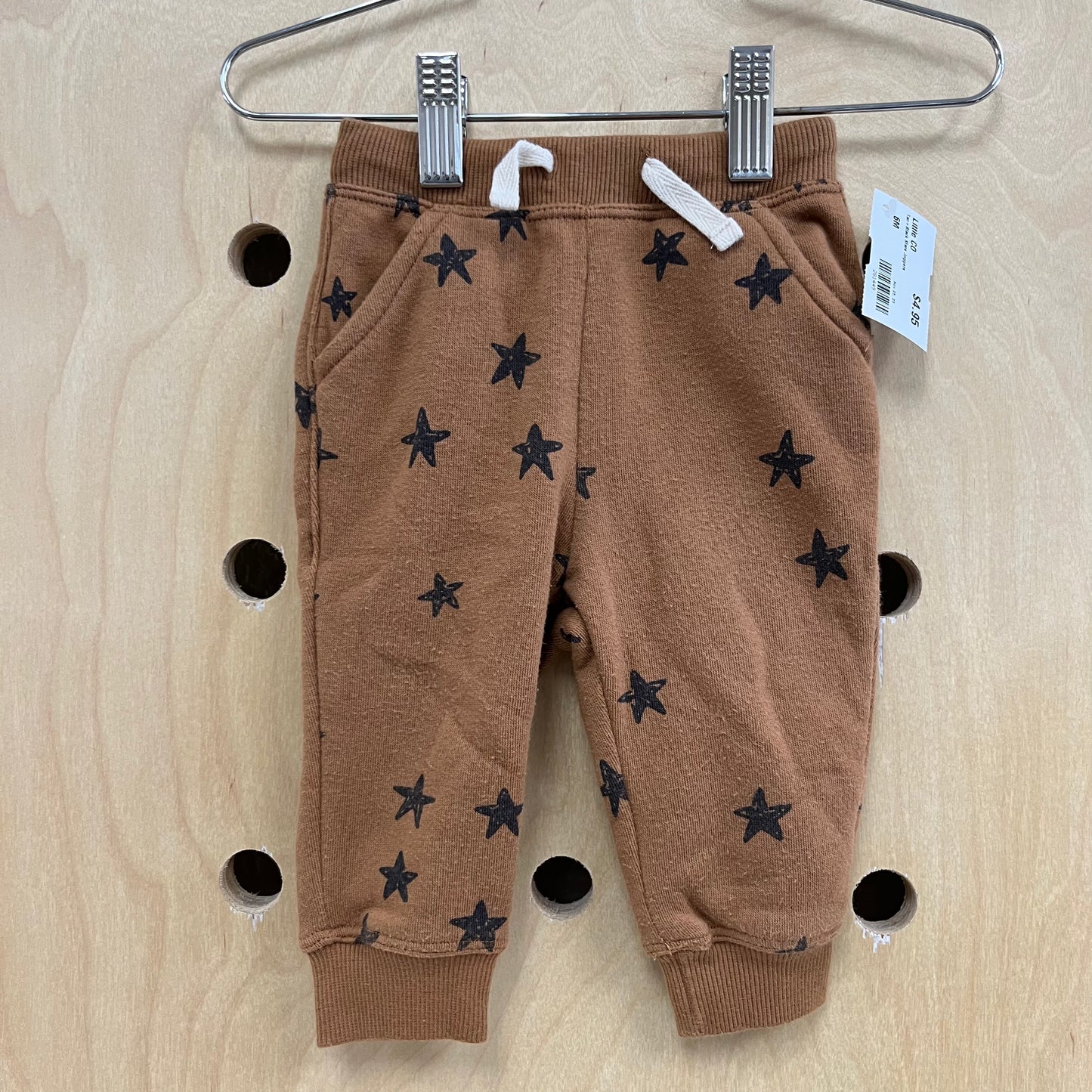 Tan+Black Stars Joggers