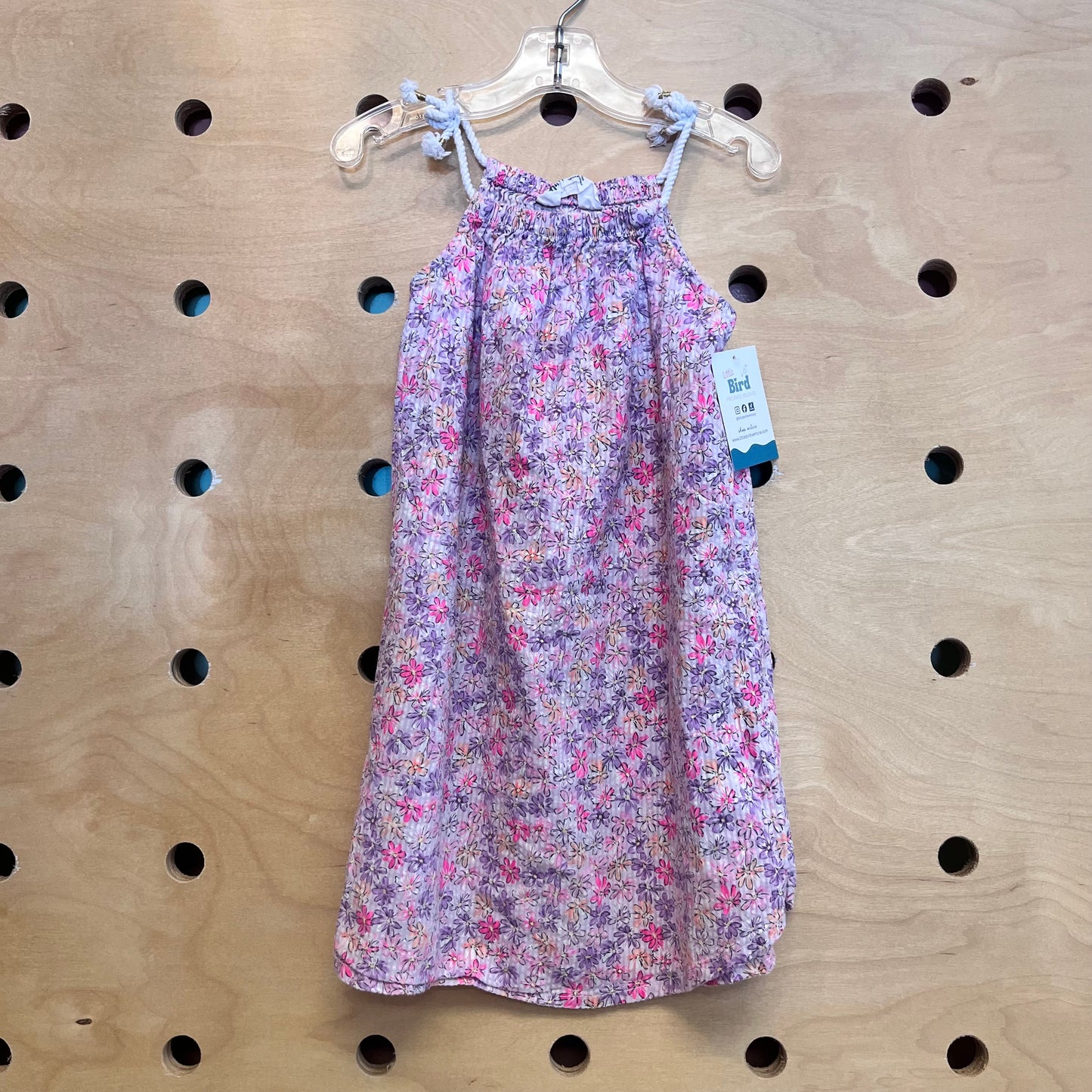 Pink Floral Dress