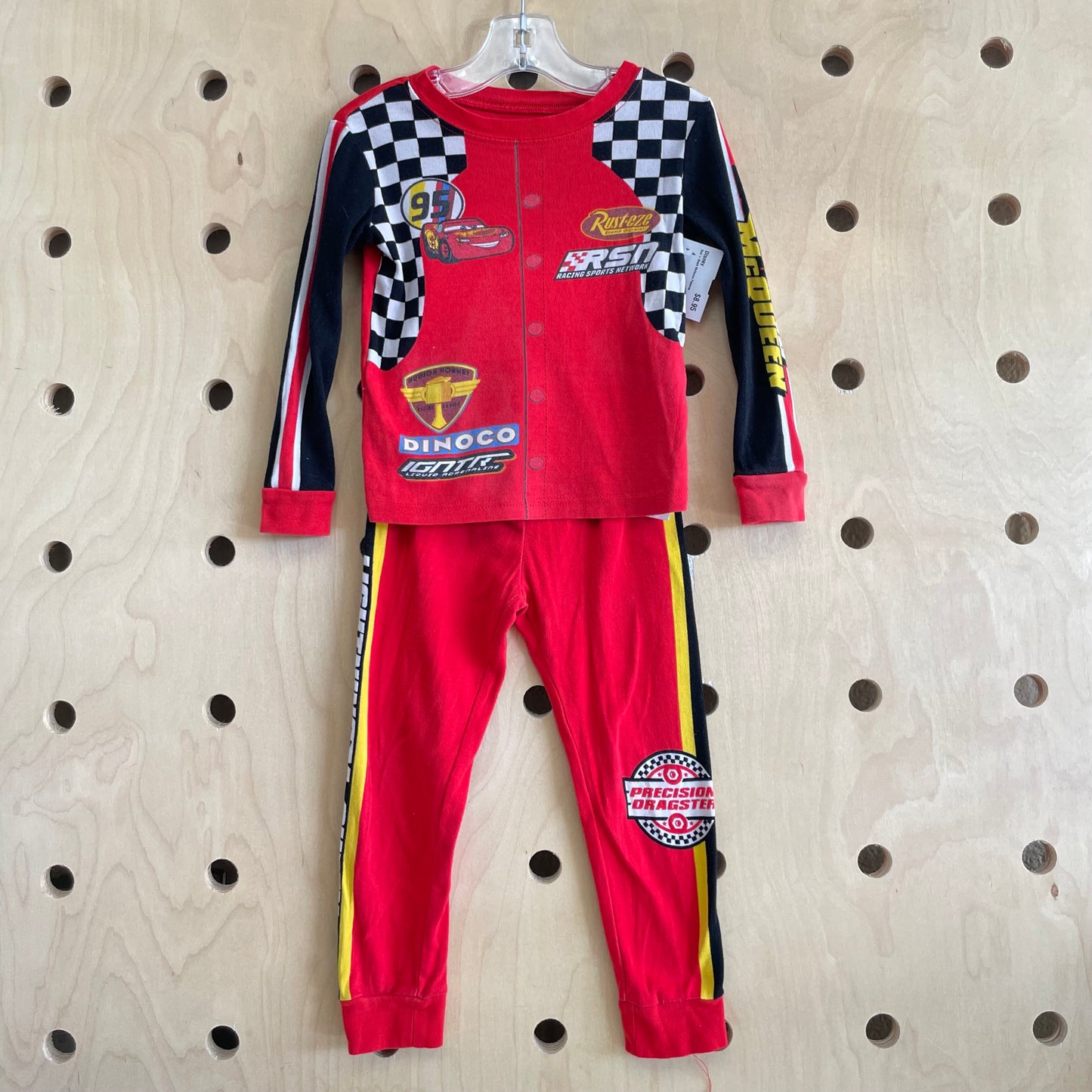 Red + Black McQueen Pajamas