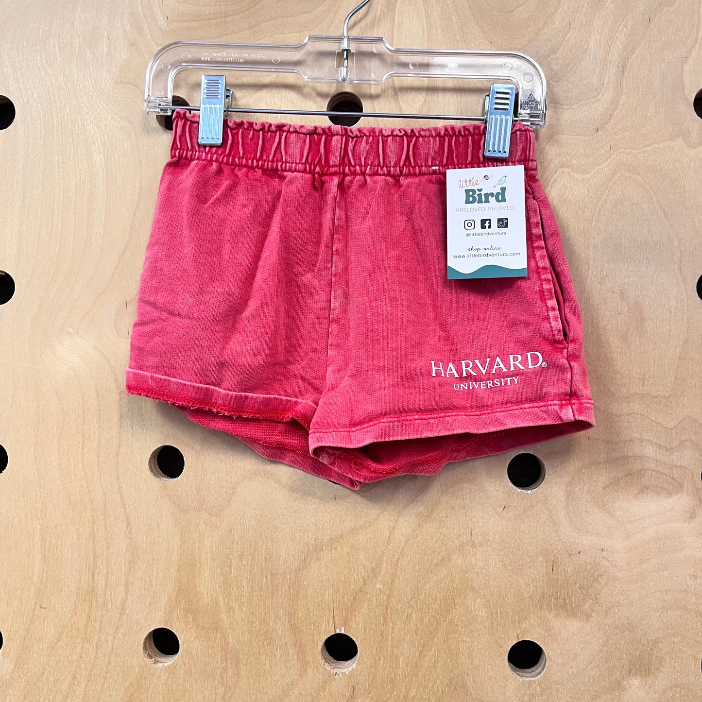 Red Harvard Shorts