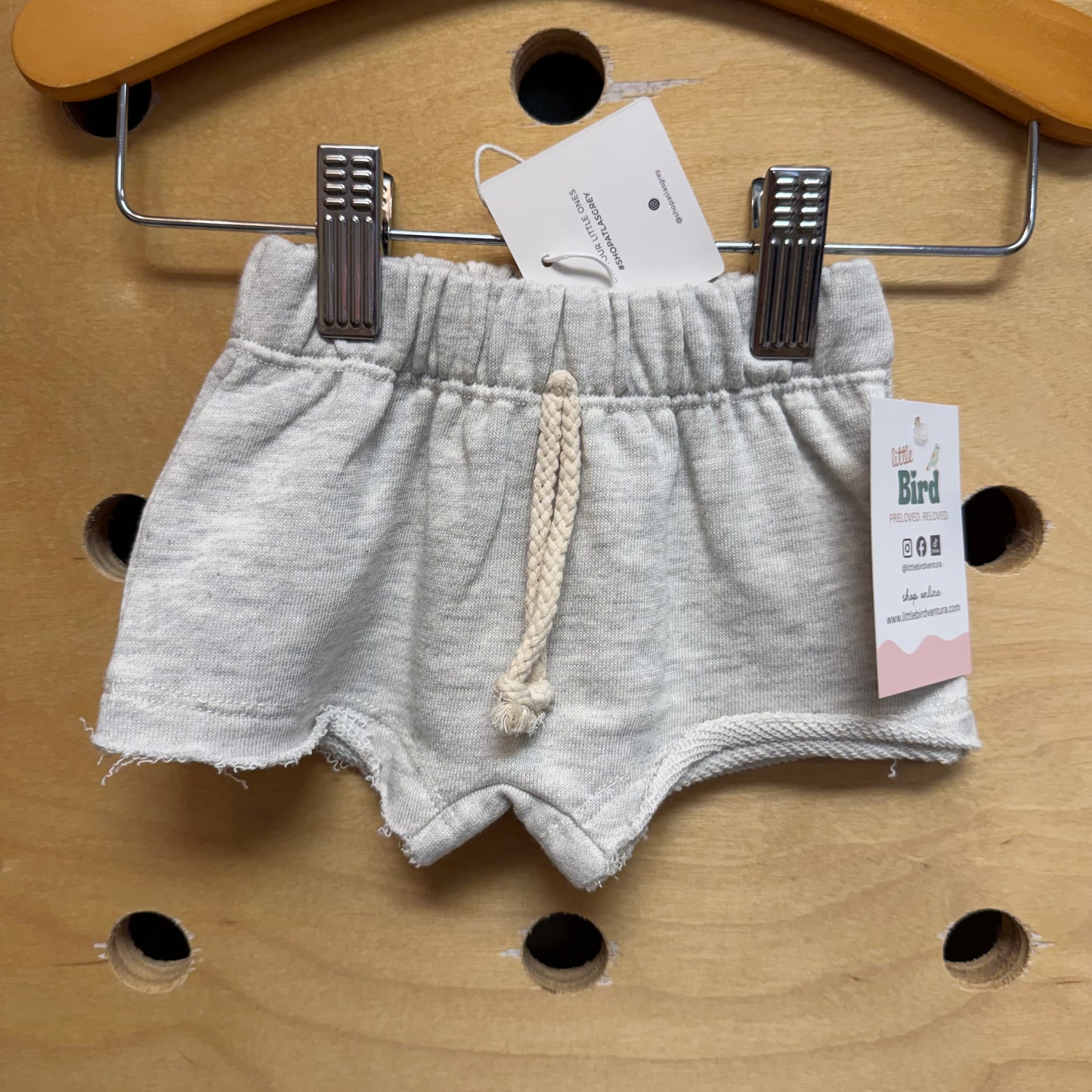 Grey French Terry Shorties NEW!