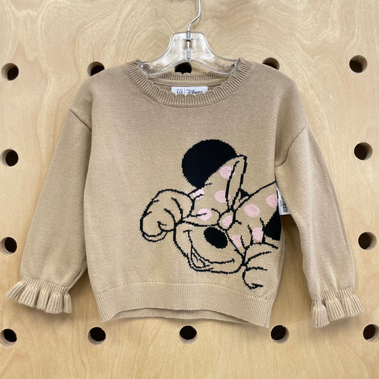 Beige Minnie Knit Sweater