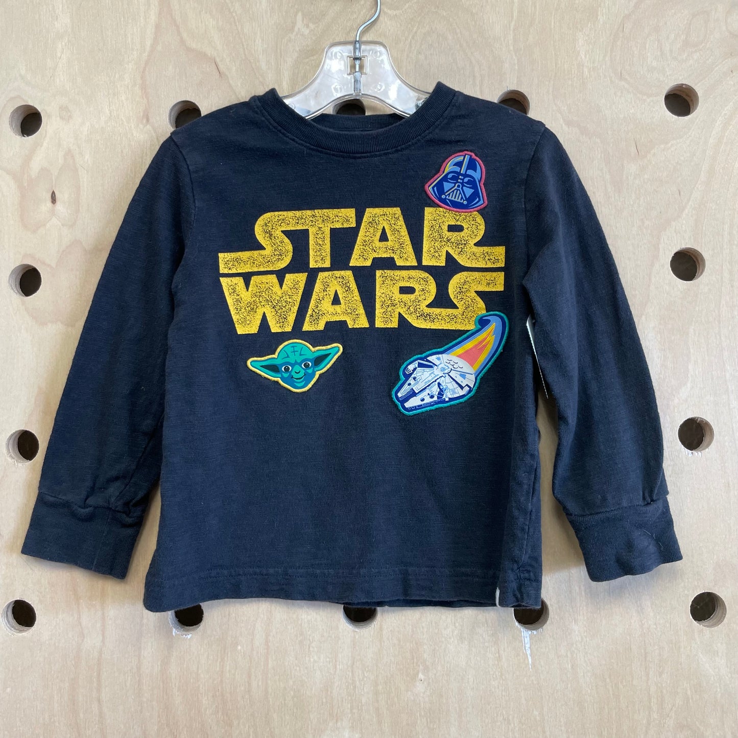Black Characters Patch Tee