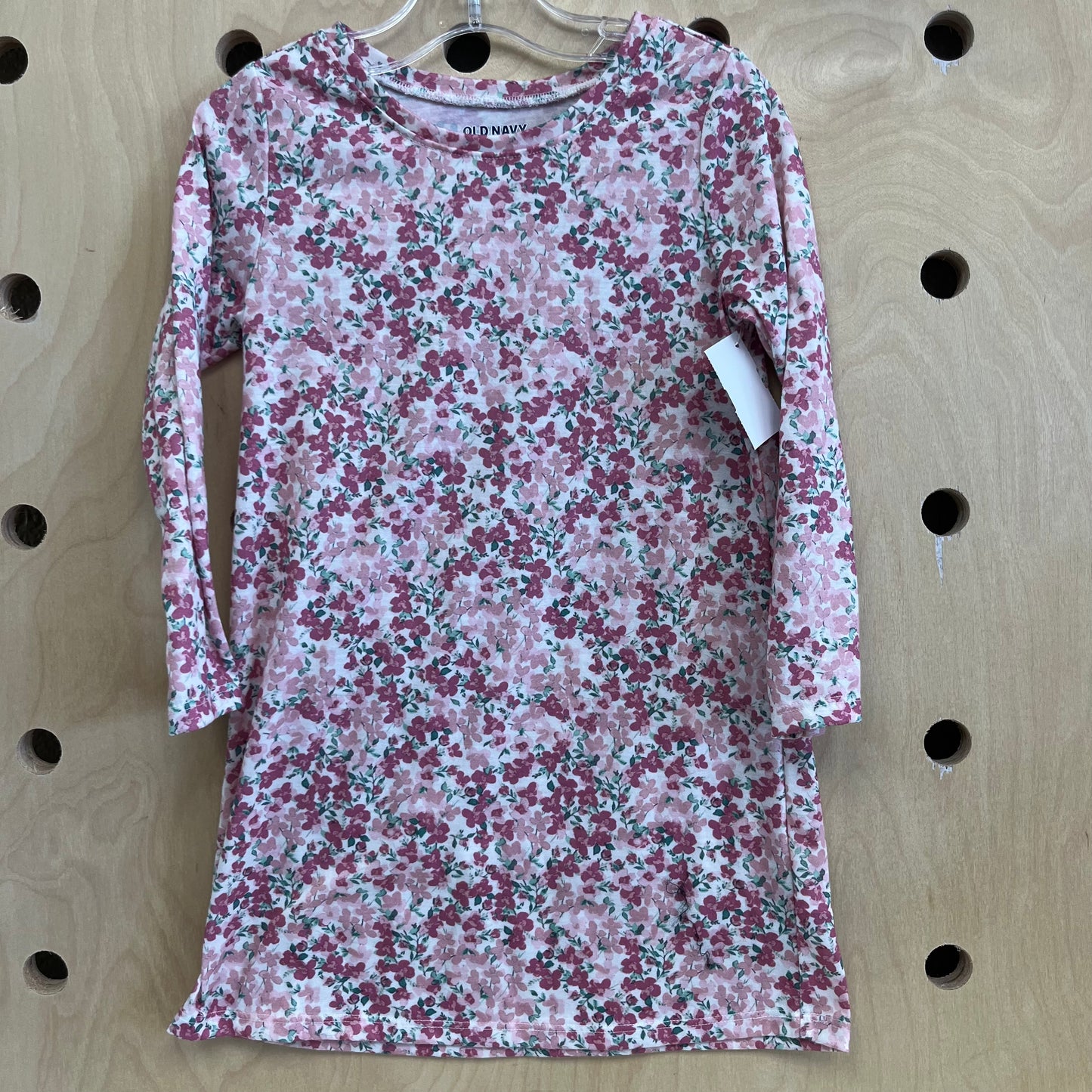 Pink Floral Nightgown