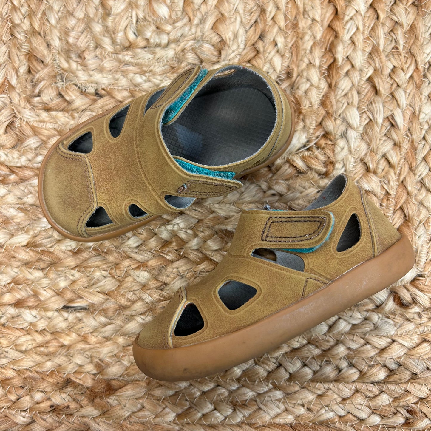 Tan Barefoot Sandals
