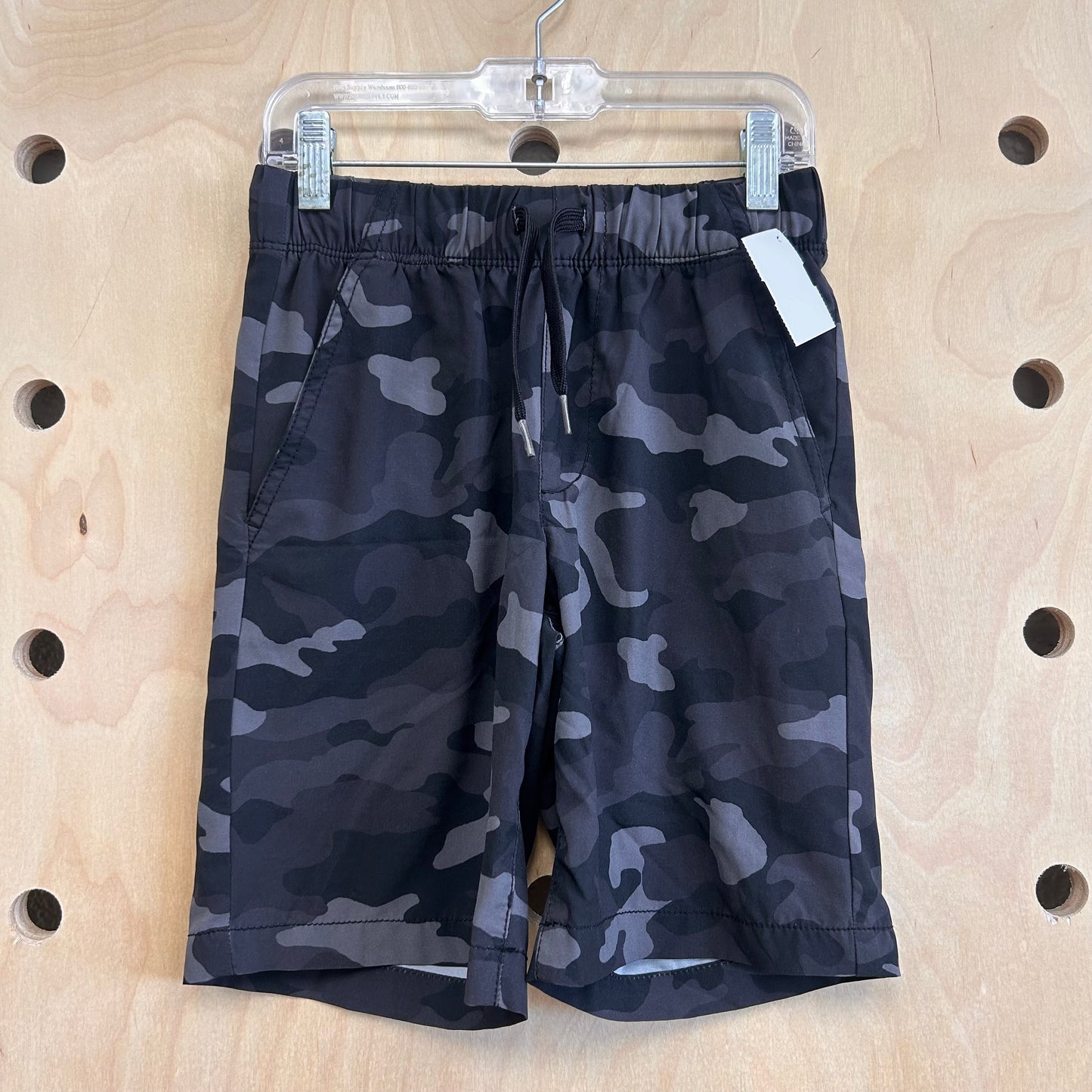 Black Camo Quick Dry Shorts