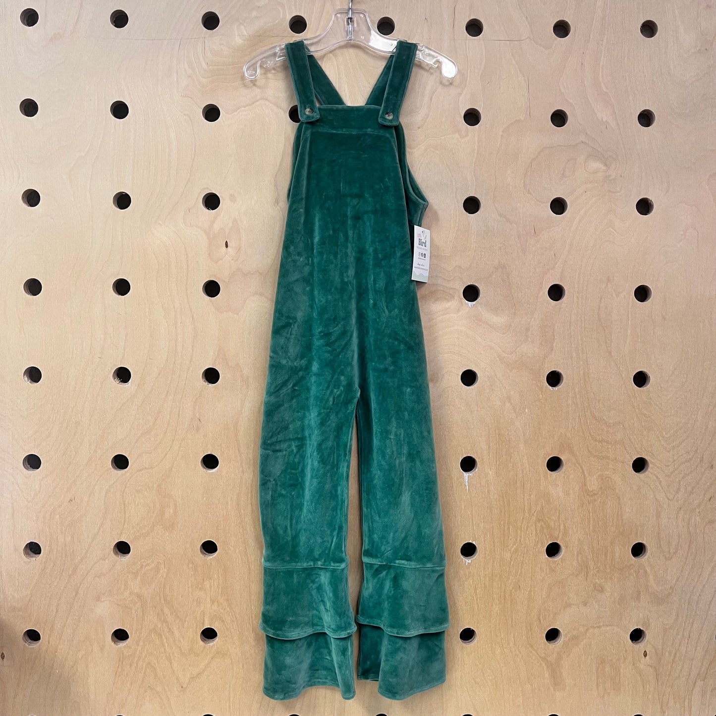 Fern Velour Ruffle Leg Cotton Jumper