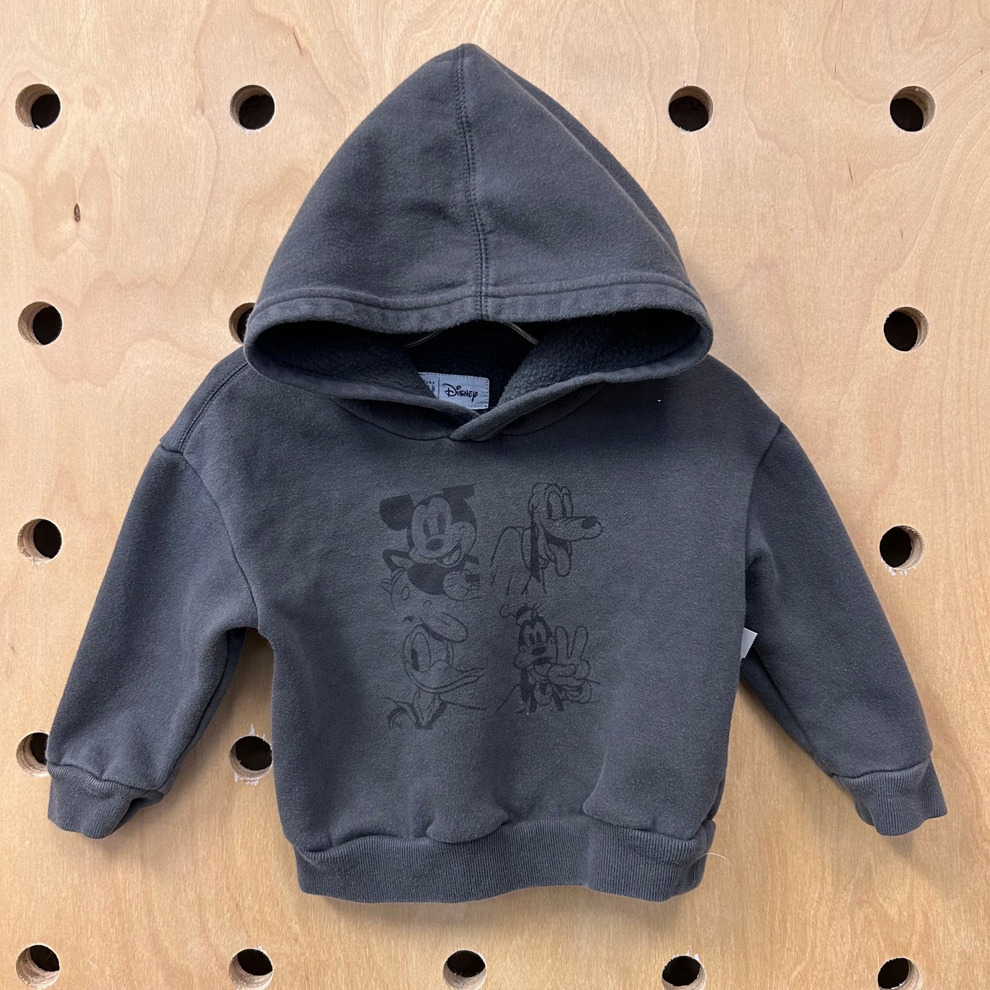 Grey Mickey & Friends Hoodie Pullover