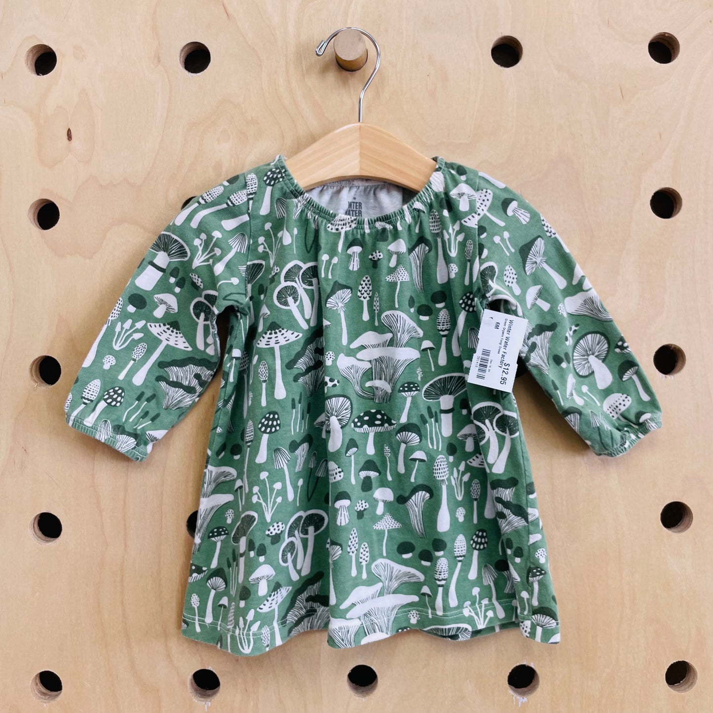 Green Organic Fungi Dress