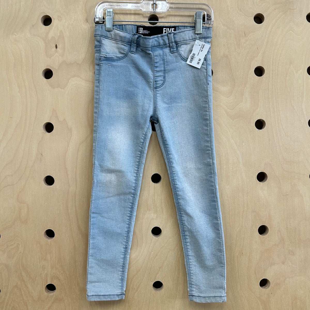 Light Wash Denim Jeggings