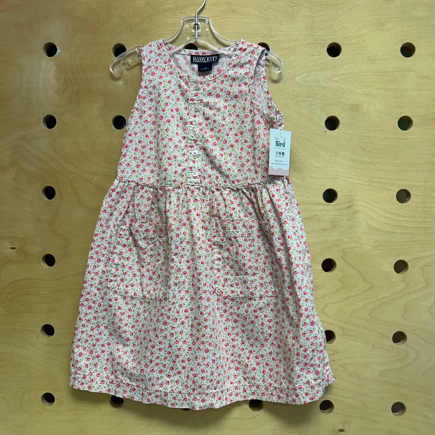 Pink Floral Dress