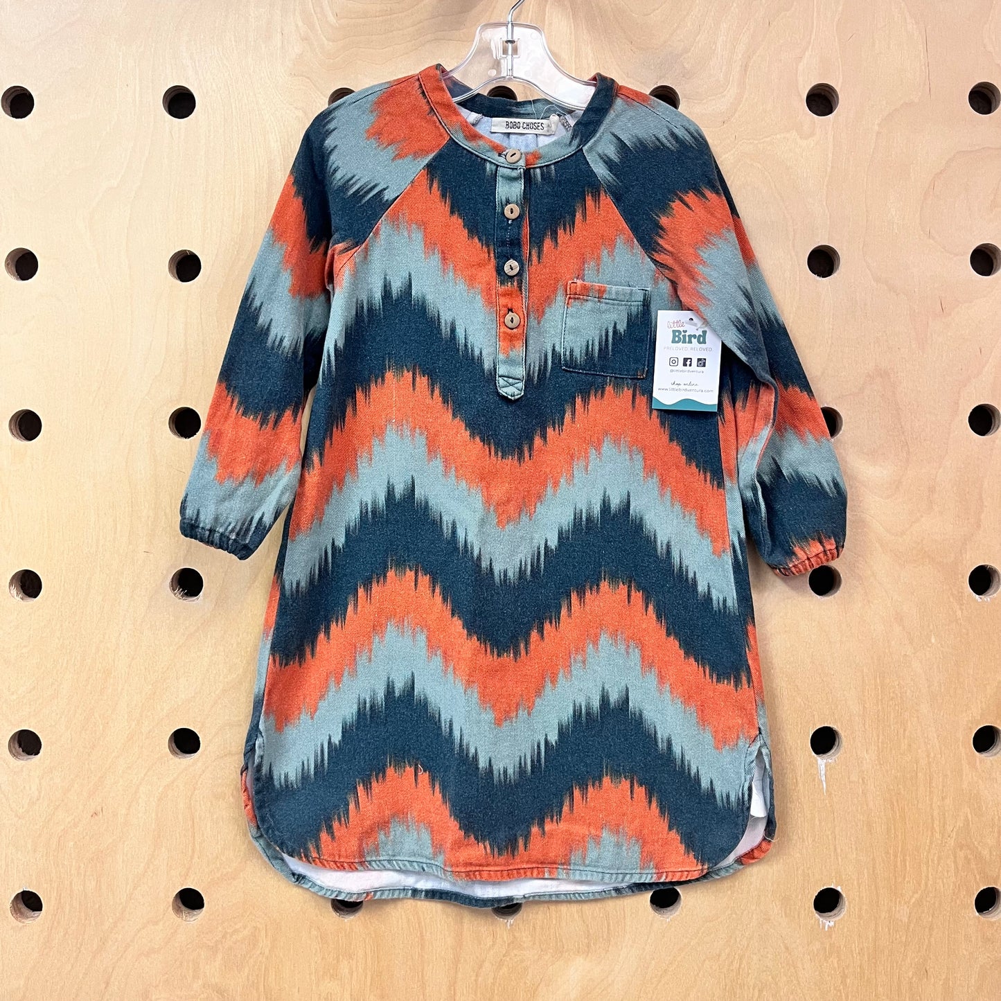 Teal & Orange Dress