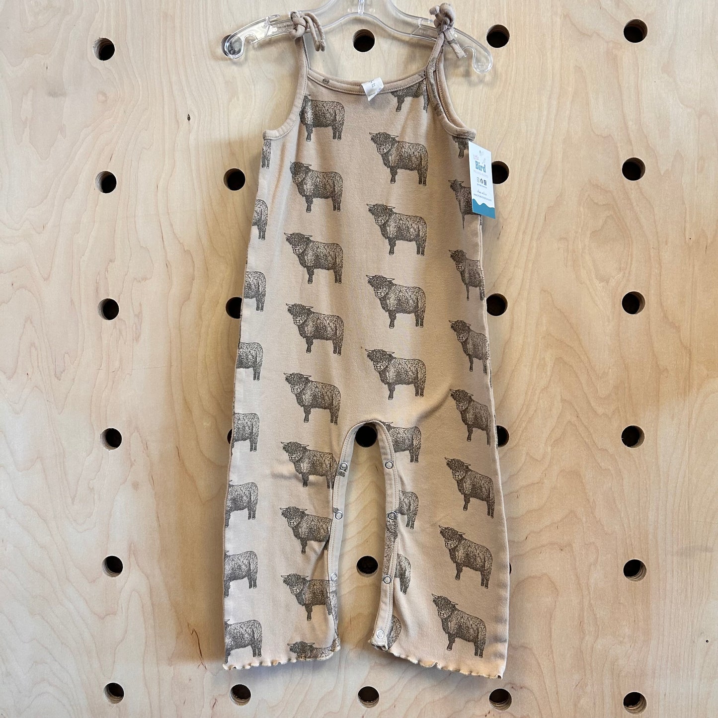 Organic Cows Romper