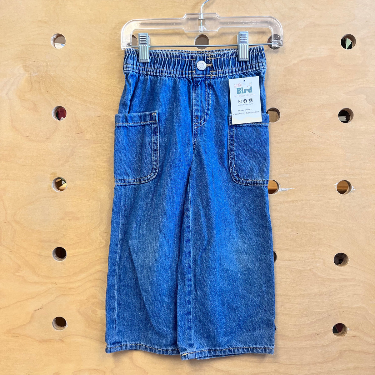Wide Leg Pull On Pants