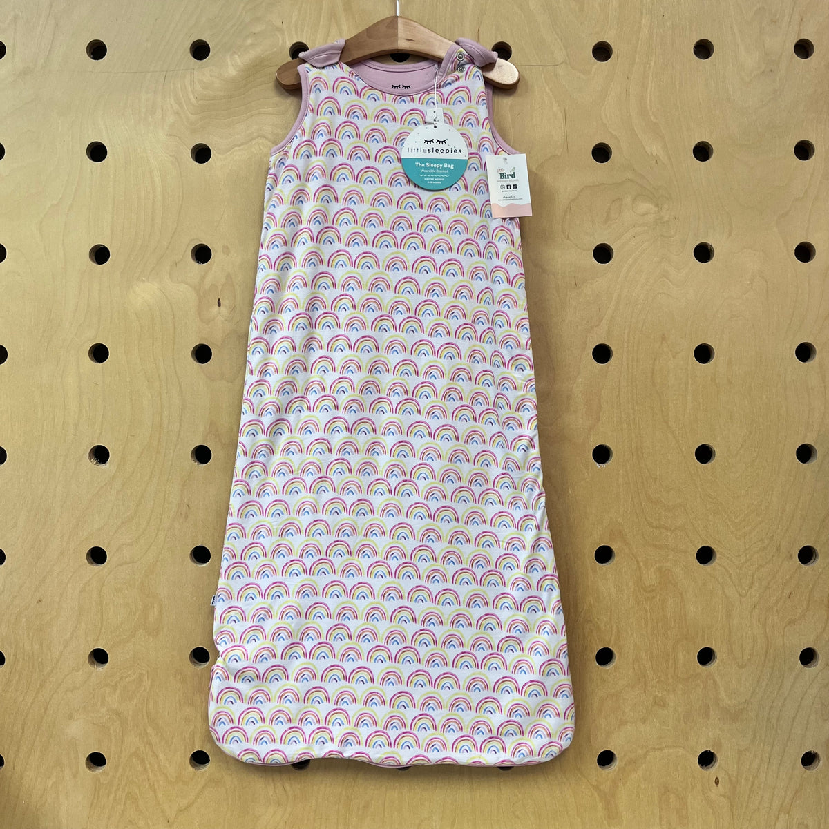 Pink Rainbow Winter Weight Sleep Bag NEW!