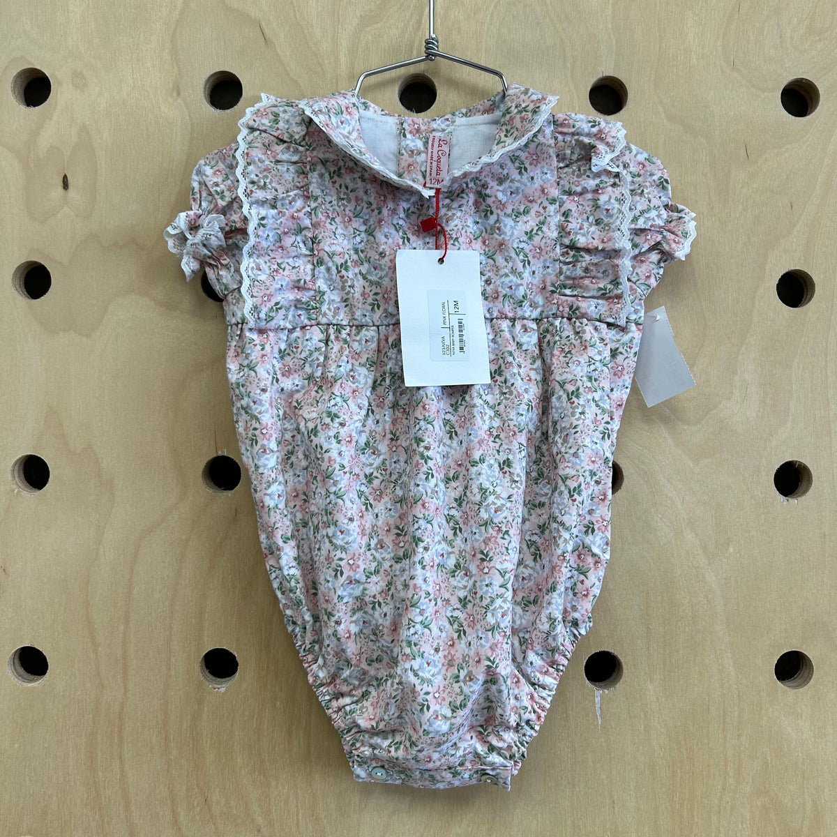 Pink Floral Romper NEW!