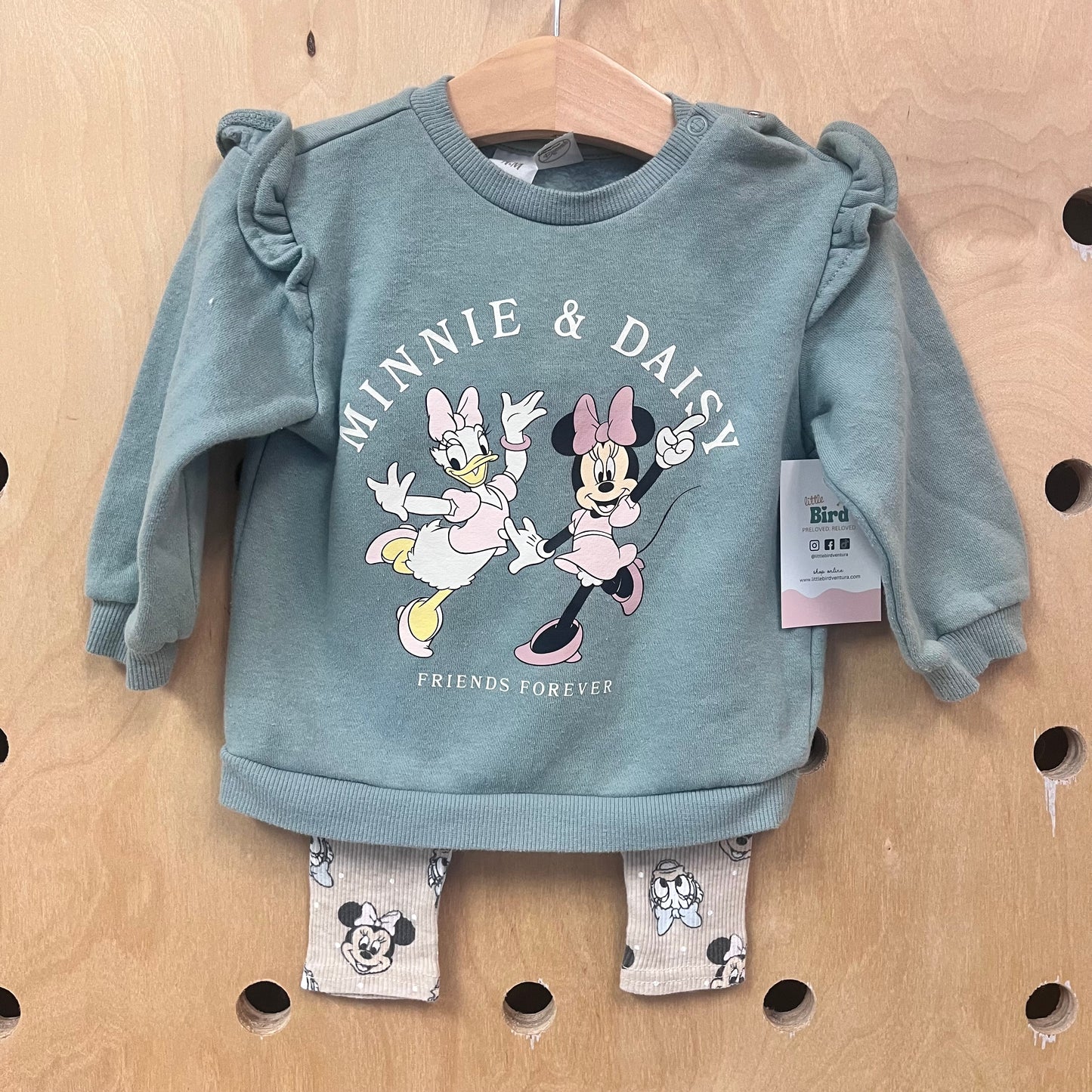 Sage + Cream Minnie & Daisy Outfit