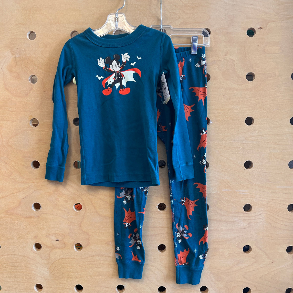 Blue Halloween Mickey Organic Pajamas